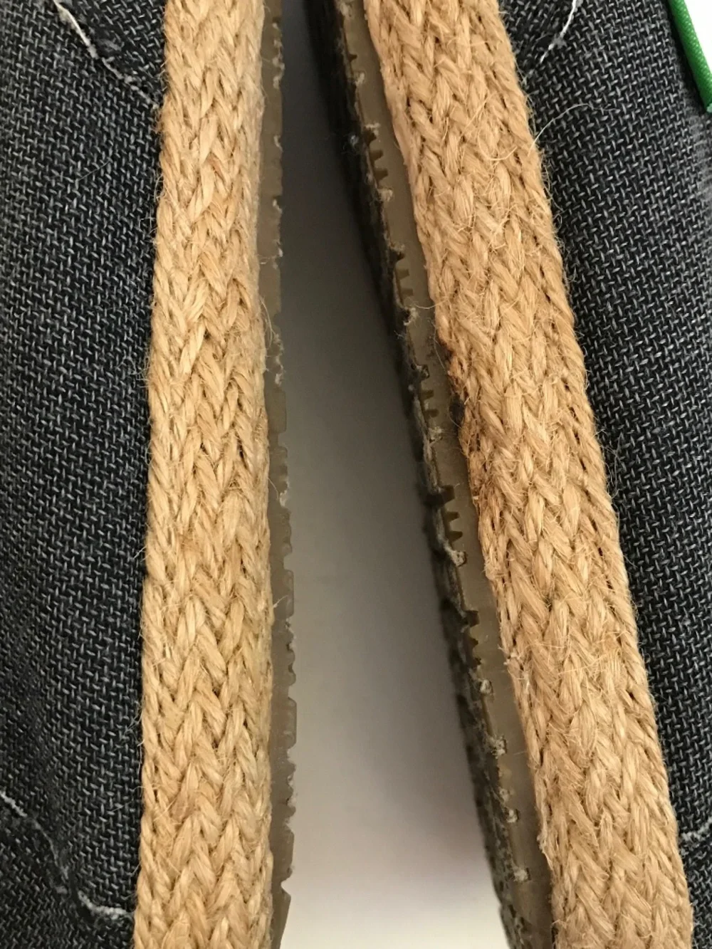 SANUK Espadrille Flats Canvas Loafers Blue Fiona Women’s Size 6